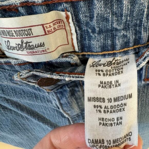 Vintage Levis Womens Mid-Rise Bootcut Jeans Misses 10 Medium Stretch Y2K Western - Picture 3 of 11